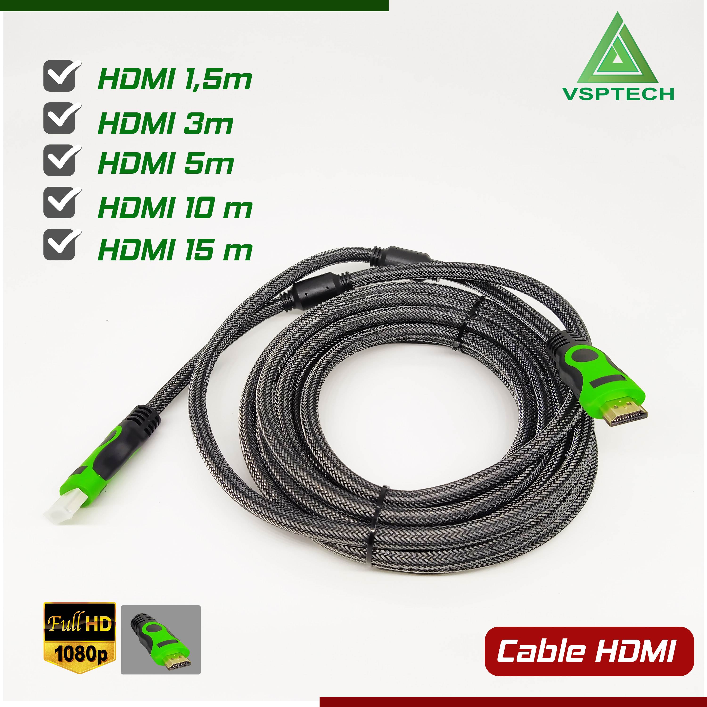 Dây HDMI chống nhiễu đủ kích thước