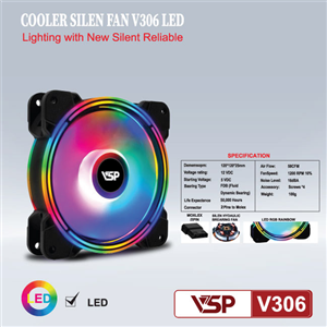 Fan VSP 2 mặt led 