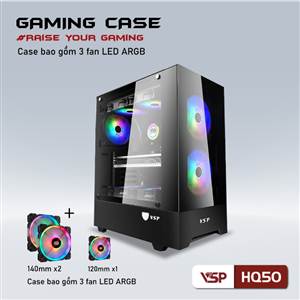 Case VSP Gaming HQ50 (đen)