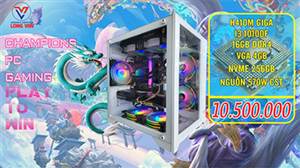 Thùng máy gaming H410 i3 10100F