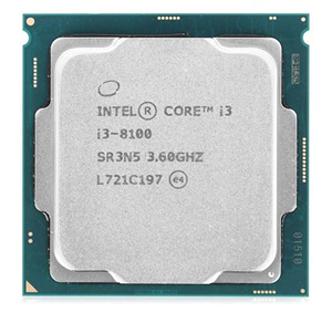 CPU i3-8100