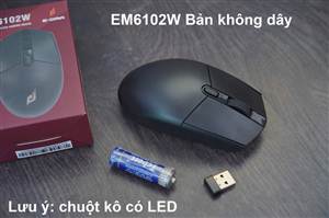 Mouse không dây E-DRA (đen)