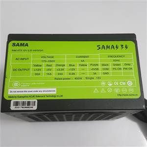 NGUỒN SAMA 535 400W (ĐEN/FAN TRẮNG)