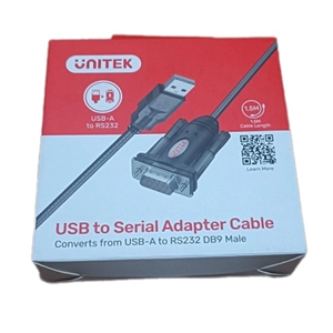 Cáp Chuyển USB to COM RS232 Unitek