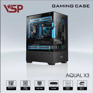 Case VSP Aqual X3 (đen)